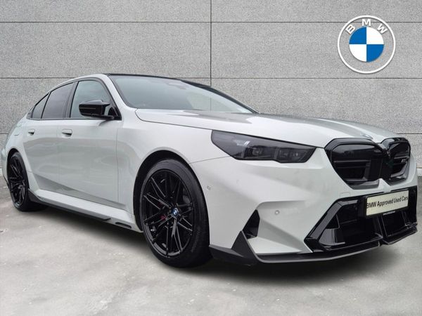 BMW M5 Saloon, Petrol Plug-in Hybrid, 2025, White