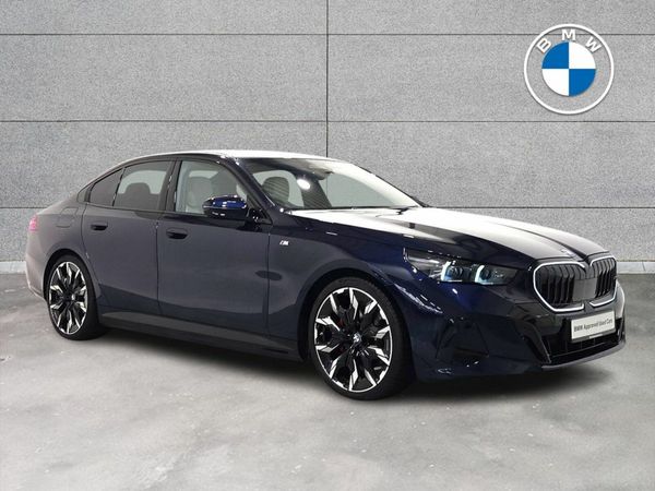BMW 5-Series Saloon, Petrol Plug-in Hybrid, 2026, Blue