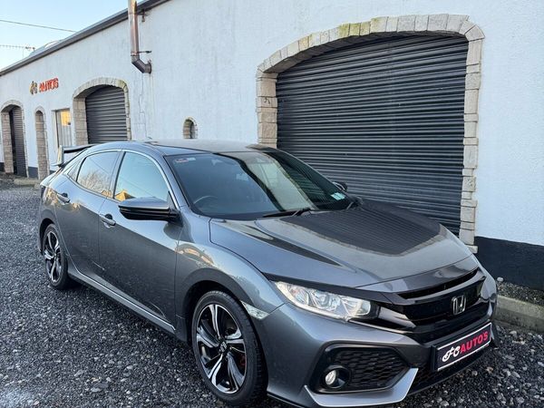 Honda Civic Hatchback, Petrol, 2018, Grey