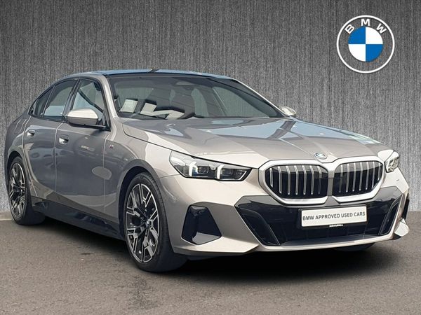 BMW 5-Series Saloon, Petrol Plug-in Hybrid, 2025, Grey