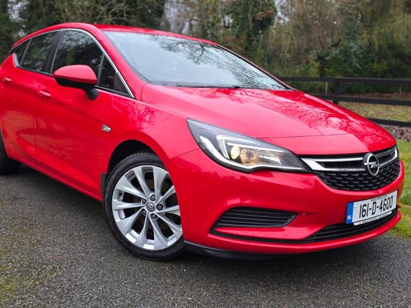 Opel Astra Hatchback, Diesel, 2016, Red