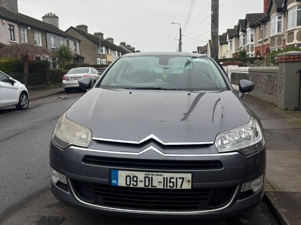 Citroen C5 Saloon, Diesel, 2009, Grey