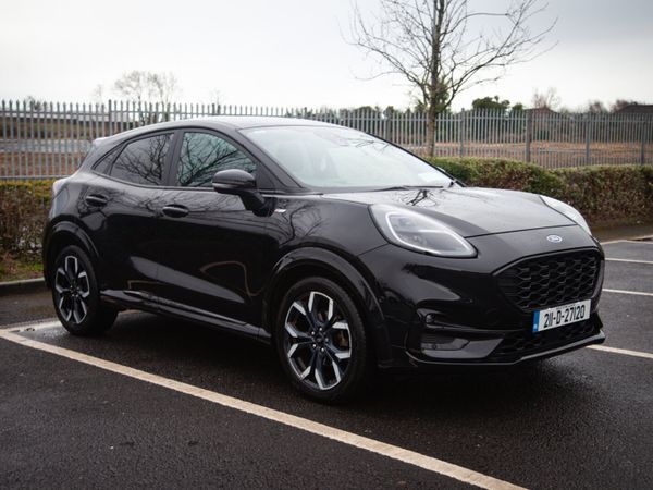 Ford Puma MPV, Petrol Hybrid, 2021, Black