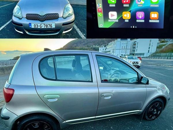 Toyota Yaris Hatchback, Petrol, 2003, Grey