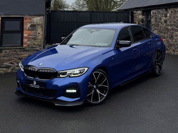 BMW 3-Series Saloon, Diesel, 2019, Blue