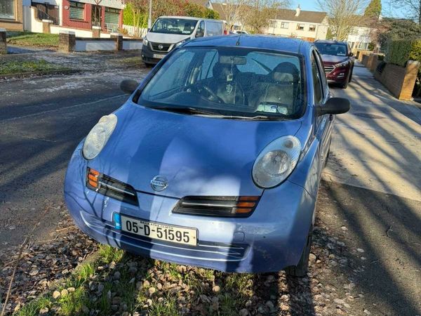 Nissan Micra Hatchback, Petrol, 2005, Blue