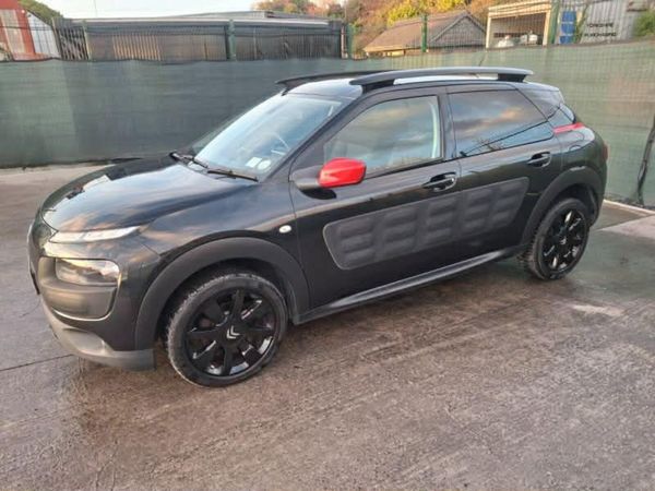 Citroen C4 Cactus Hatchback, Petrol, 2015, Black
