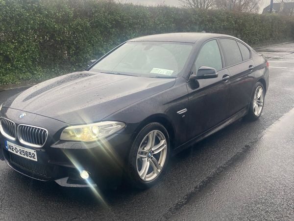 BMW 5-Series Saloon, Diesel, 2014, Black