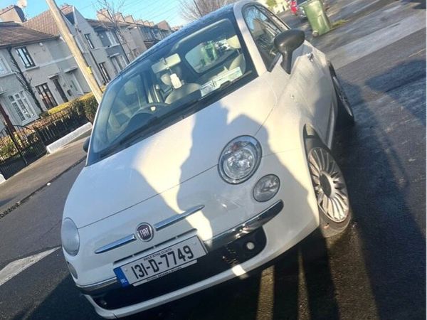 Fiat 500 Hatchback, Petrol, 2013, White