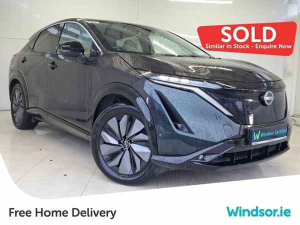 Nissan Ariya MPV, Electric, 2024, Green