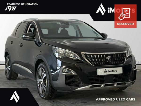 Peugeot 3008 SUV, Petrol, 2019, Black