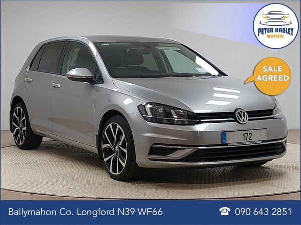 Volkswagen Golf Hatchback, Petrol, 2017, Silver