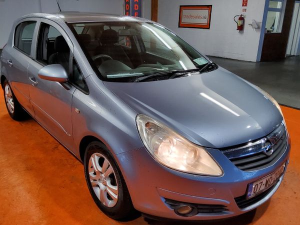 Opel Corsa Hatchback, Petrol, 2007, Silver