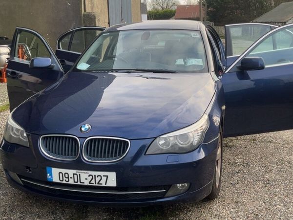 BMW 5-Series Saloon, Diesel, 2009, Blue