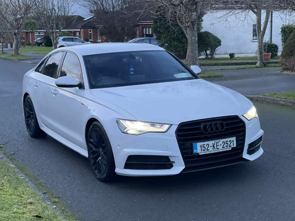 Audi A6 Saloon, Diesel, 2015, White