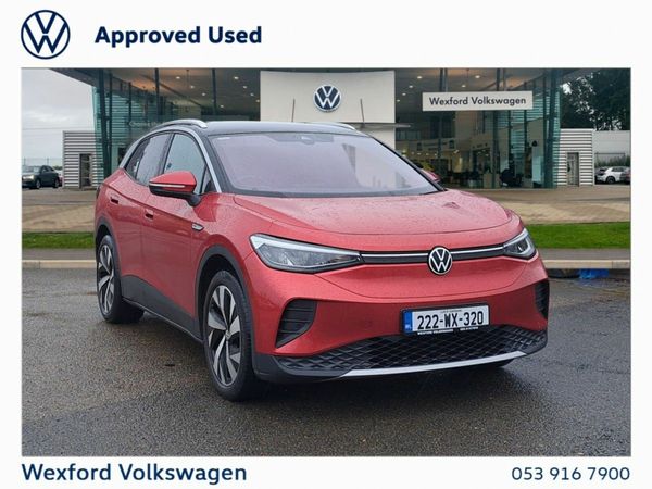 Volkswagen ID.4 SUV, Electric, 2022, Red