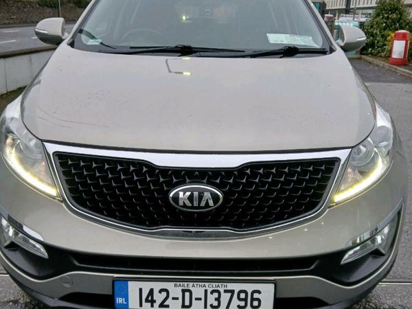 Kia Sportage SUV, Diesel, 2014, Silver