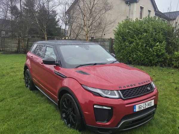 Land Rover Range Rover Evoque SUV, Diesel, 2016, Red