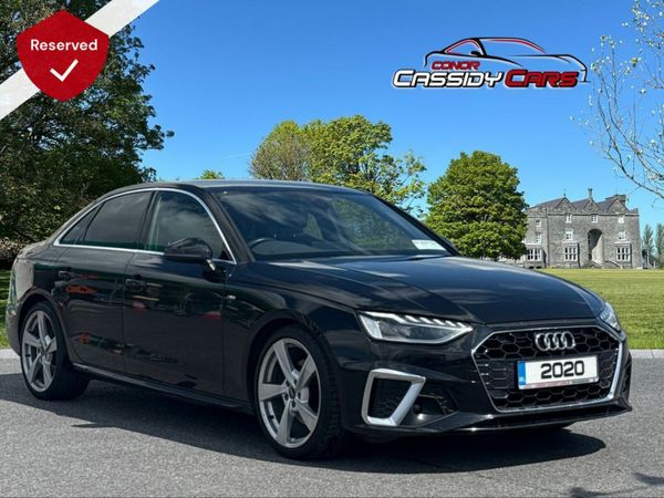 Audi A4 Saloon, Diesel, 2020, Black