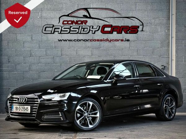 Audi A4 Saloon, Diesel, 2019, Black