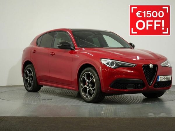 Alfa Romeo Stelvio Estate, Diesel, 2023, Red