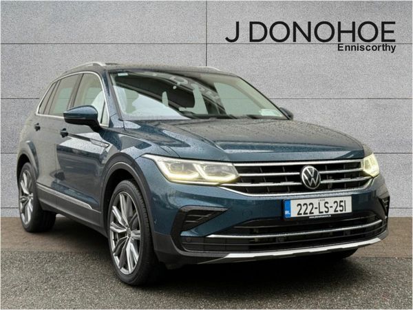 Volkswagen Tiguan SUV, Diesel, 2022, Blue