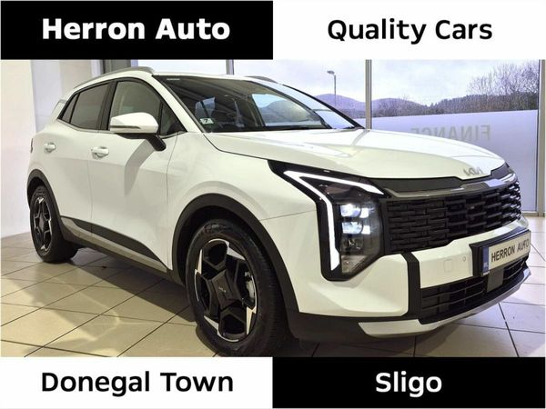 Kia Sportage SUV, Diesel Hybrid, 2025, White