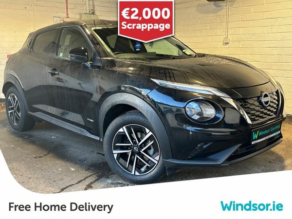 Nissan Juke SUV, Petrol Hybrid, 2025, Black