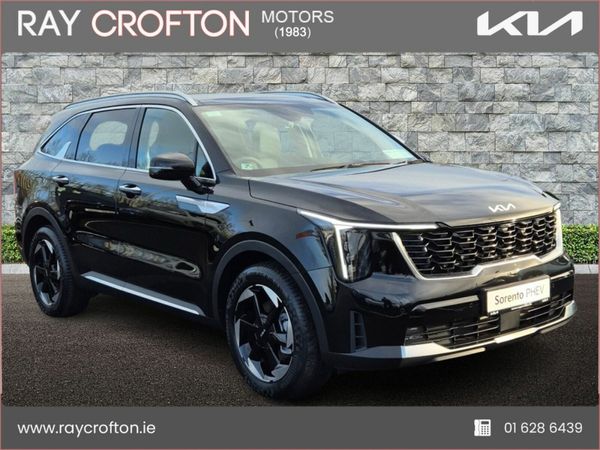 Kia Sorento SUV, Petrol Plug-in Hybrid, 2026, Black