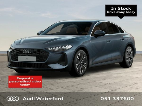 Audi A5 Saloon, Petrol Hybrid, 2026, Blue