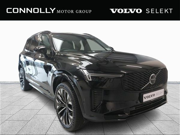 Volvo XC90 SUV, Petrol Plug-in Hybrid, 2025, Black