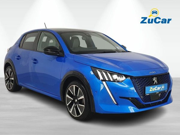 Peugeot 208 Hatchback, Electric, 2020, Blue