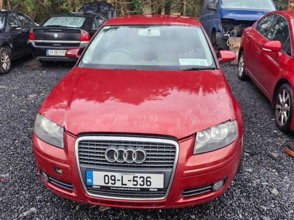 Audi A3 Hatchback, Petrol, 2009, Red