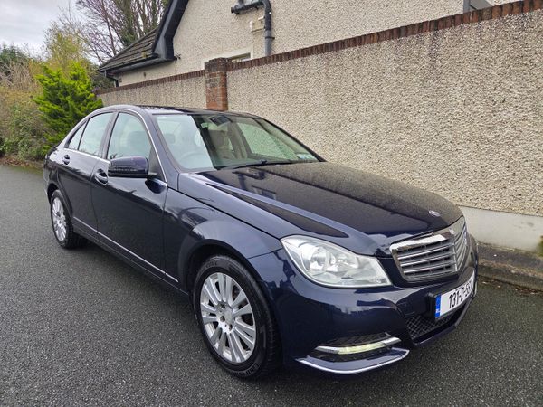 Mercedes-Benz C-Class Saloon, Diesel, 2013, Blue