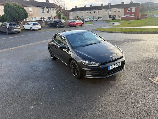 Volkswagen Scirocco Coupe, Petrol, 2016, Black