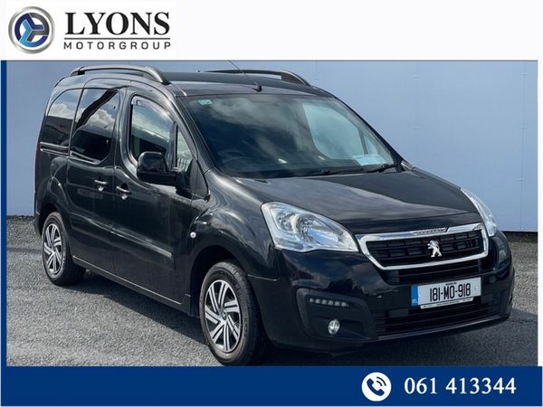 Peugeot Partner Tepee MPV, Diesel, 2018, Black