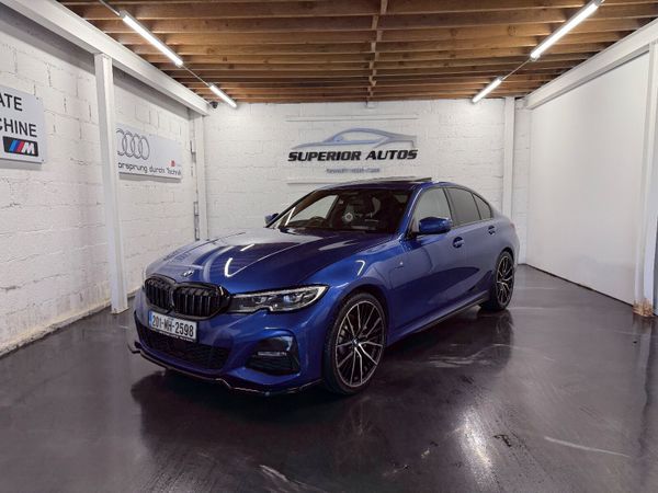 BMW 3-Series Saloon, Petrol Plug-in Hybrid, 2020, Blue