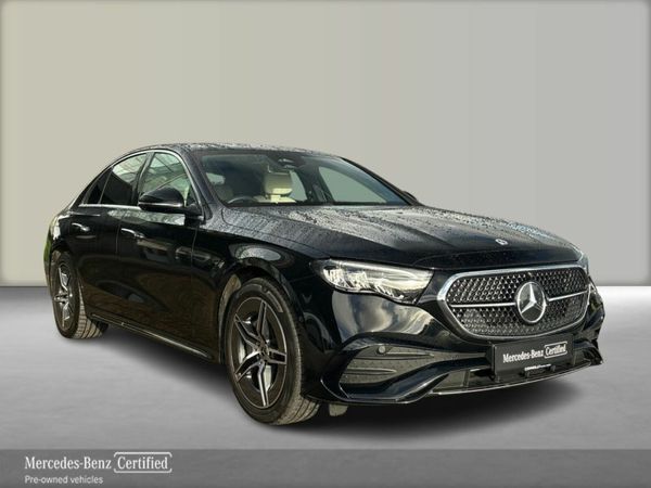 Mercedes-Benz E-Class Saloon, Diesel Plug-in Hybrid, 2025, Black