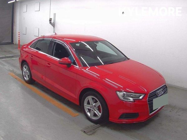 Audi A3 Saloon, Petrol, 2017, Red