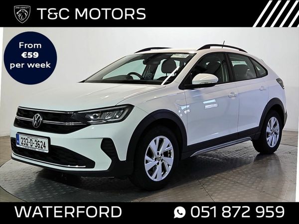 Volkswagen Taigo SUV, Petrol, 2023, White