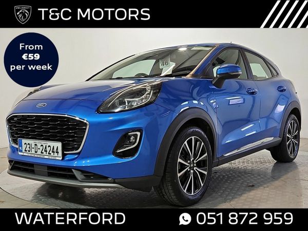 Ford Puma SUV, Petrol Hybrid, 2023, Blue