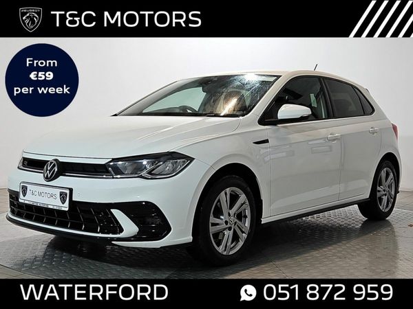 Volkswagen Polo Hatchback, Petrol, 2023, White
