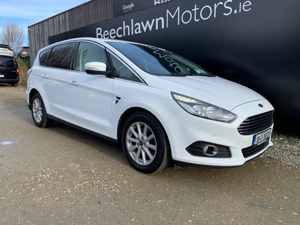 Ford S-Max MPV, Diesel, 2018, White