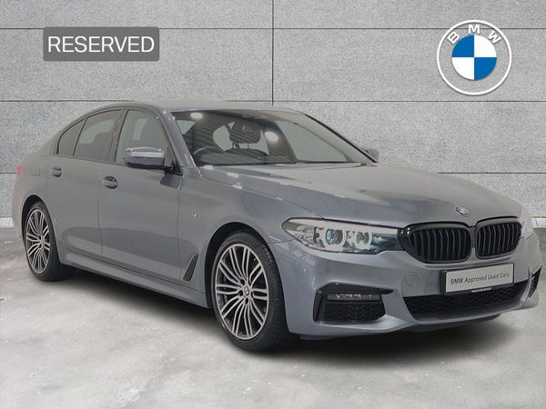 BMW 5-Series Saloon, Diesel, 2020, Blue