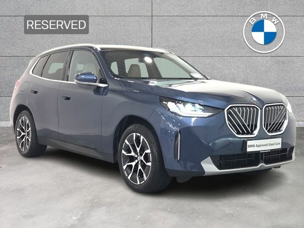 BMW X3 SUV, Petrol Plug-in Hybrid, 2025, Blue