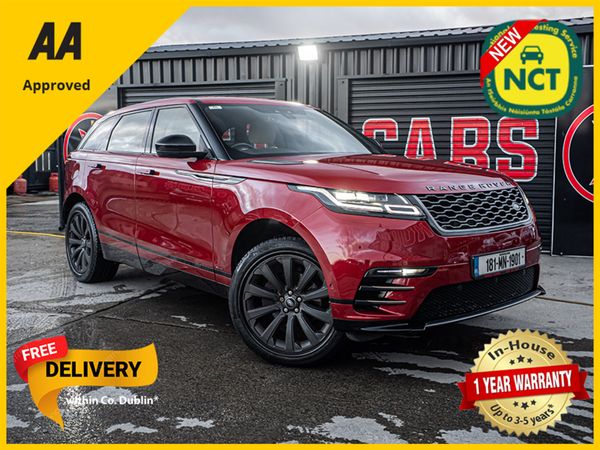 Land Rover Range Rover Velar SUV, Diesel, 2018, Red