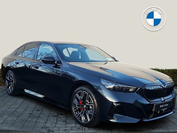 BMW 5-Series Saloon, Petrol Plug-in Hybrid, 2026, Black