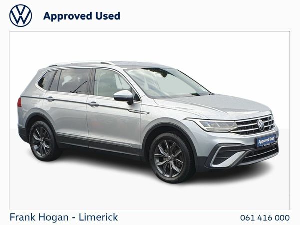 Volkswagen Tiguan Allspace SUV, Diesel, 2023, Silver