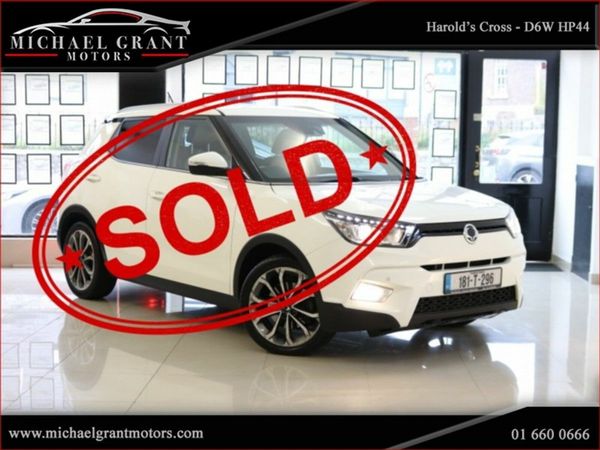 SsangYong Tivoli SUV, Diesel, 2018, White