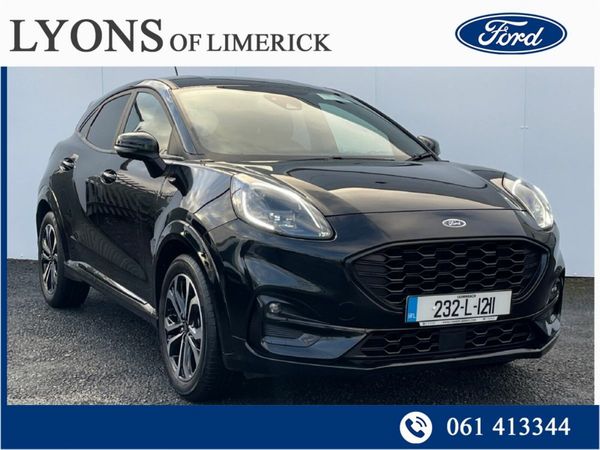 Ford Puma MPV, Petrol Hybrid, 2023, Black